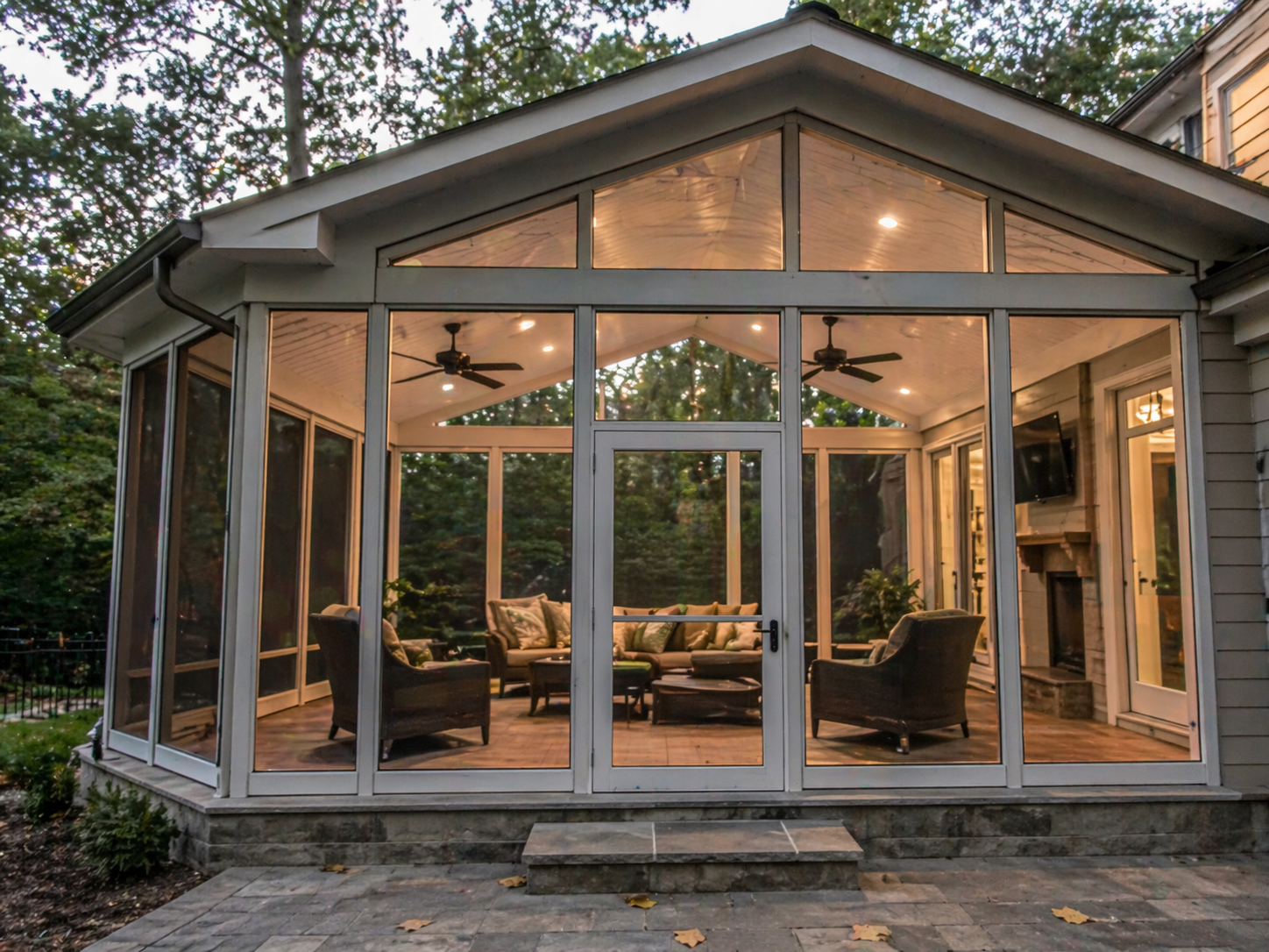 Luxury outdoor living pool renovation in Metro Atlanta